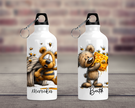 Cestovní hliníková lahev Včelí Méďa