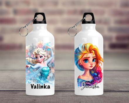 Cestovní hliníková lahev Zimní svět