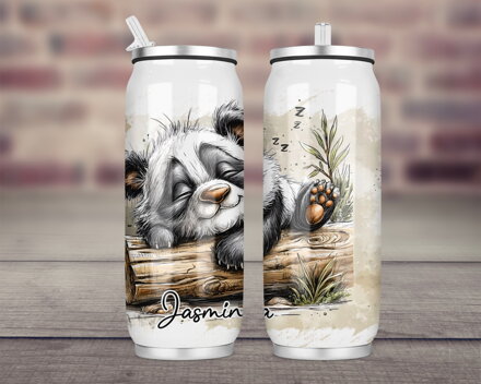 Termoska Coca-Cola celopotisk Kreslená Panda