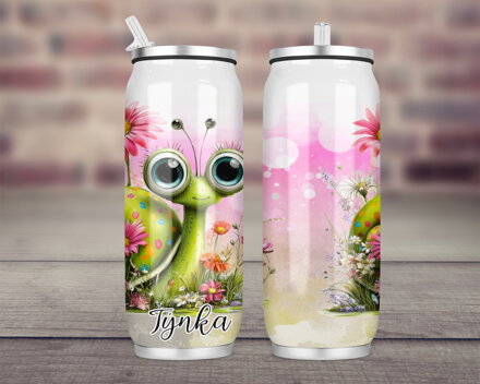 Termoska Coca-Cola celopotisk Květinový šneček