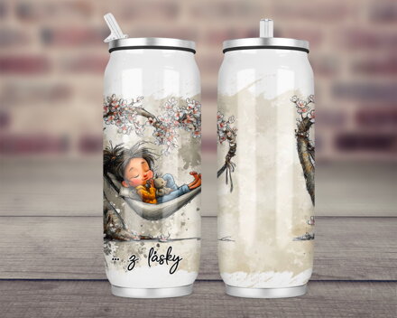 Termoska Coca-Cola celopotisk Love Girl