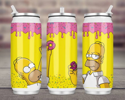 Termoska Coca-Cola celopotisk Homer donut