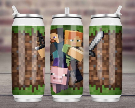 Termoska Coca-Cola celopotisk Minecraft