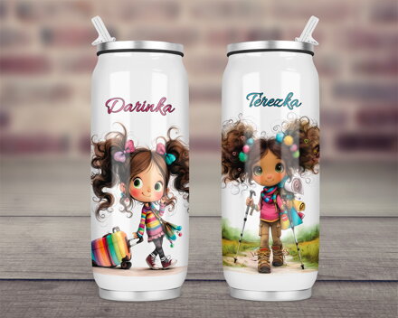 Termoska Coca-Cola Cestování holka