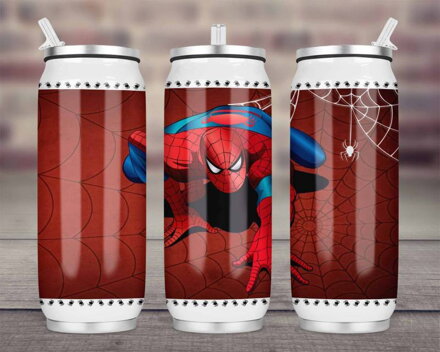 Termoska Coca-Cola celopotisk Spidermann