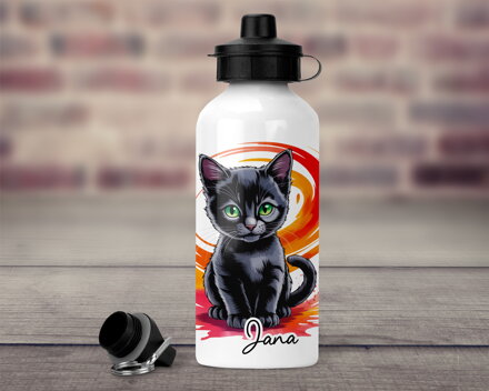 Dětská lahev Cat COLOR