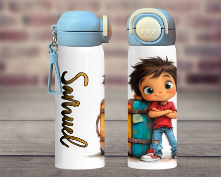 Termoska DUO Cestování kluk