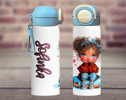 Termoska DUO Girl BLUE