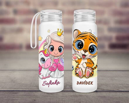 Nerezová lahev Mix obrázků