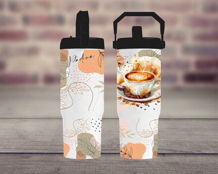Termoska s pítkem Coffee