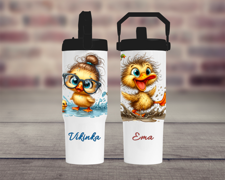 Termoska s pítkem Kačenky