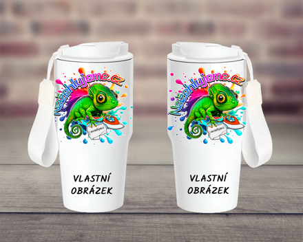 Termoska s poutkem VLASTNÍ OBRÁZEK