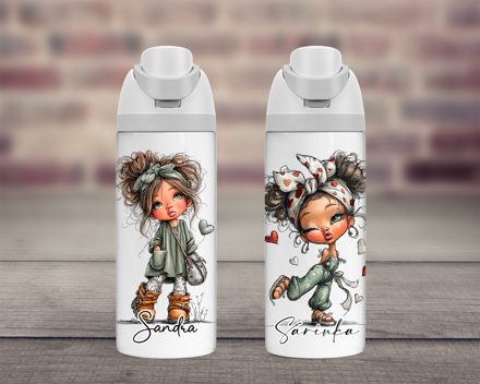 Termoska dvojitá Girl Green