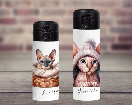 Termoska One Touch Sphynx kočka