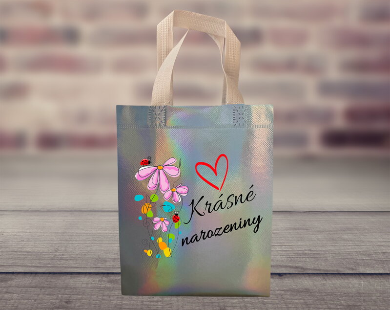 Dárková taška Krásné narozeniny 1
