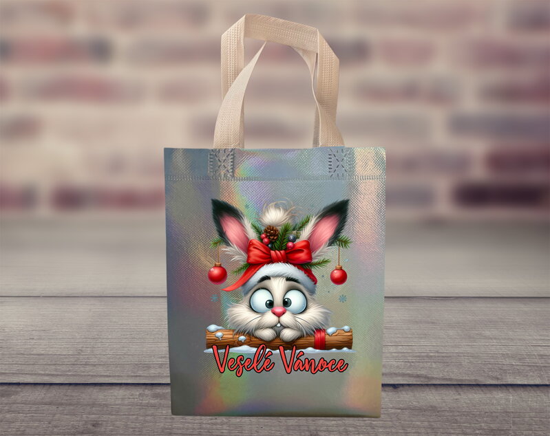 Dárková taška Vánoční Zajda Dárková taška Vánoční Zajda