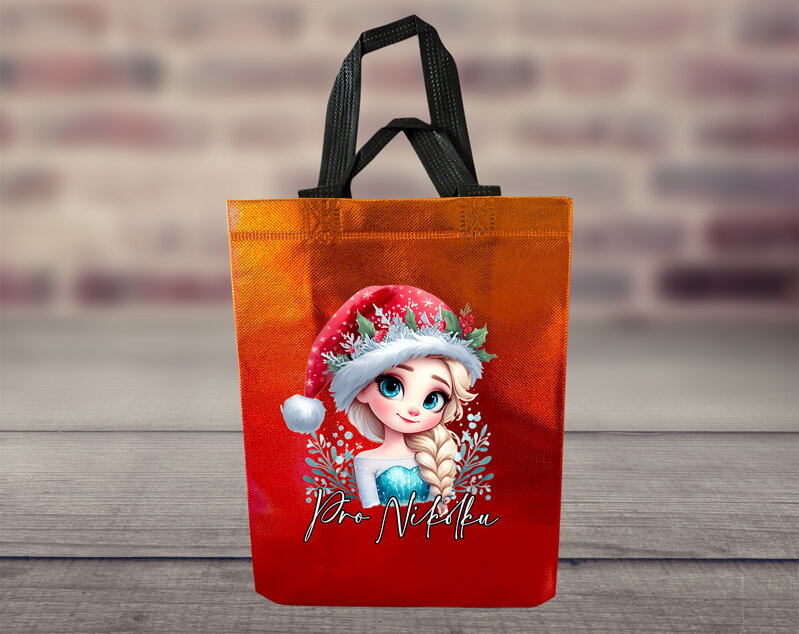 Dárková taška Vánoční Ledový svět Dárková taška Vánoční Ledový svět