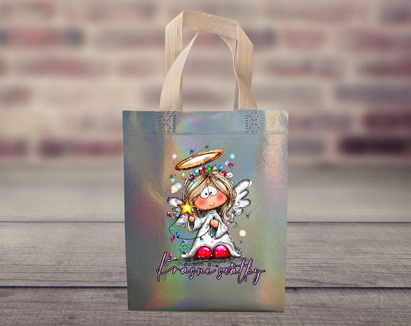 Dárková taška Kreslené Vánoce Dárková taška Kreslené Vánoce