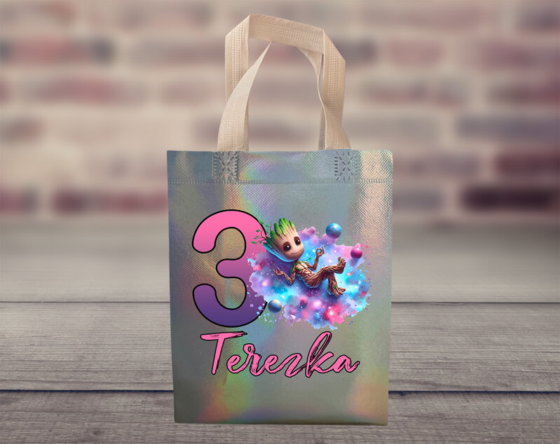 Dárková taška Narozeniny Vesmírný G Dárková taška Narozeniny Vesmírný G