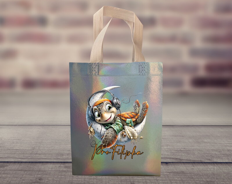 Dárková taška Želva a měsíc Dárková taška Želva a měsíc