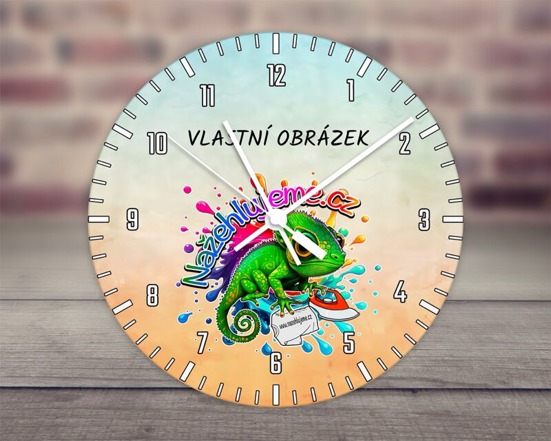 Hodiny VLASTNÍ OBRÁZEK