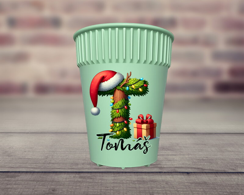 HOT CUP kelímek Abeceda Vánoční