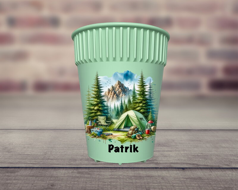HOT CUP kelímek Kempování