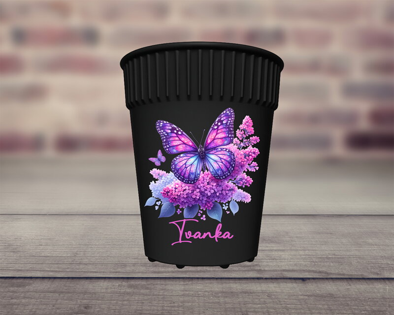 HOT CUP kelímek Motýli