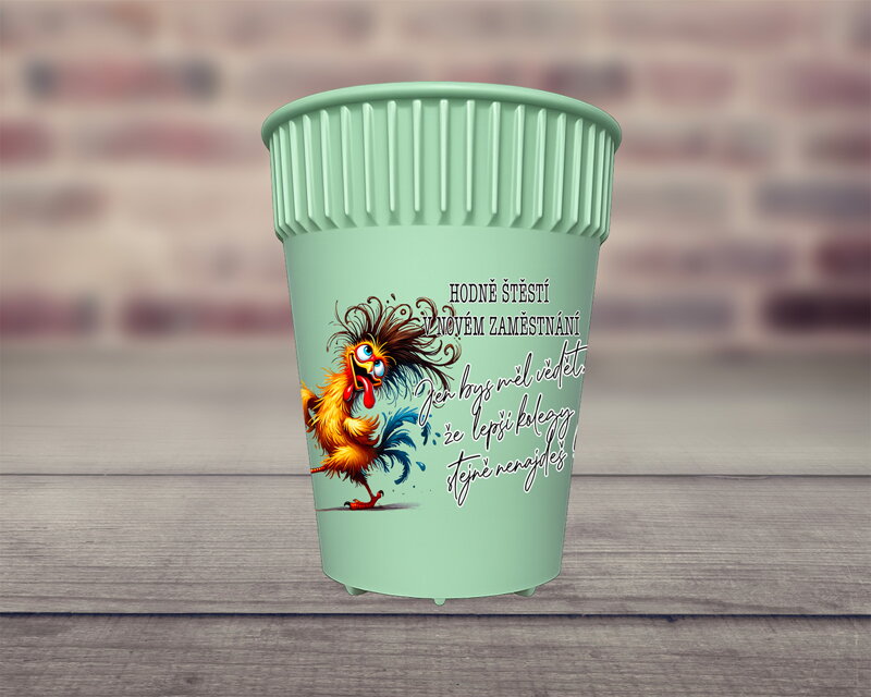 HOT CUP kelímek Nové zaměstnání ON