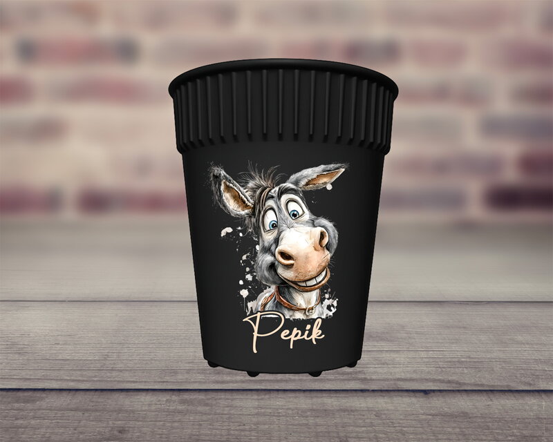 HOT CUP kelímek Oslík