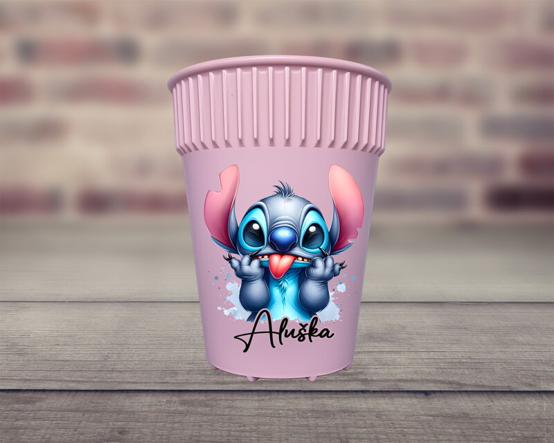 HOT CUP kelímek Modrá příšerka