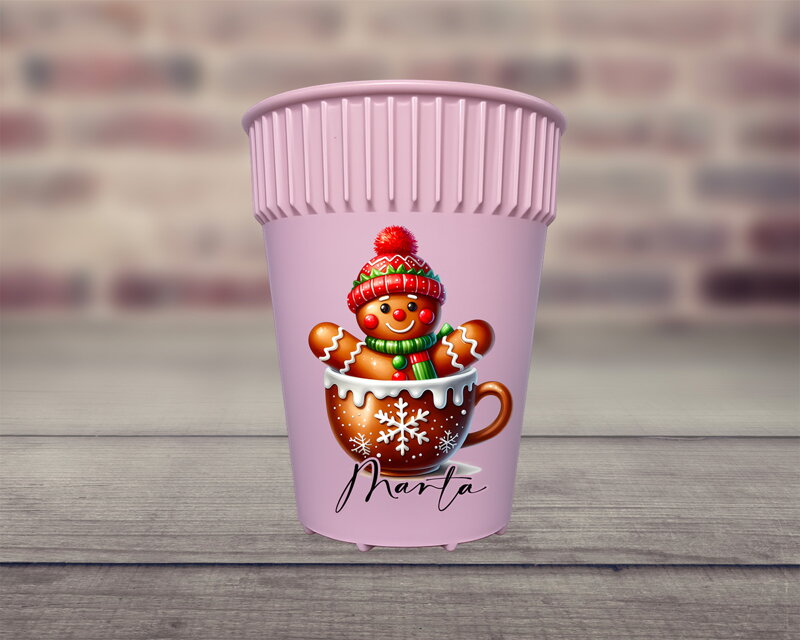 HOT CUP kelímek Vánoční Perníček