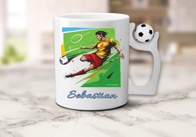 Fotbalový keramický hrnek Fotbal 13 Fotbalový keramický hrnek Fotbal 13
