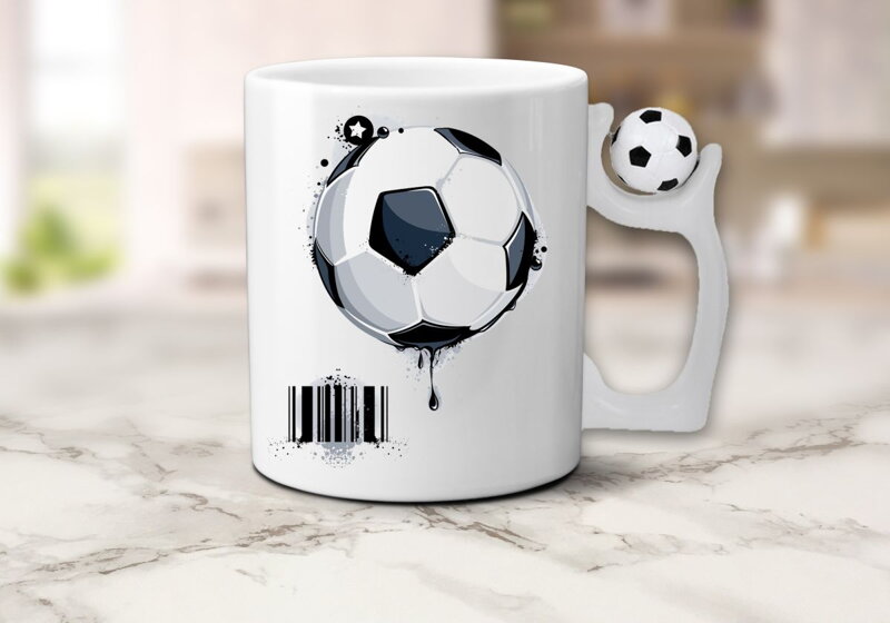 Fotbalový keramický hrnek Fotbal 15 Fotbalový keramický hrnek Fotbal 15