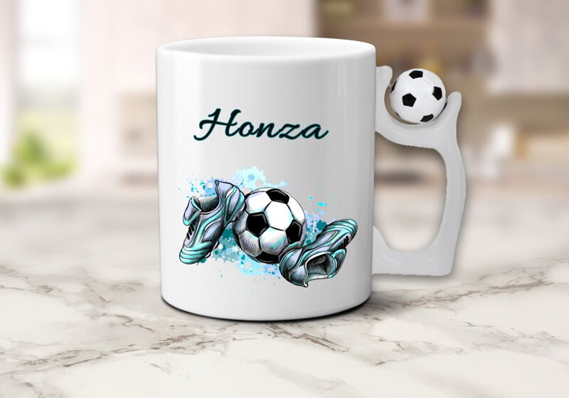 Fotbalový keramický hrnek Fotbal 5 Fotbalový keramický hrnek Fotbal 5