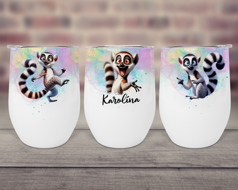 Pohárek KÁVA & VÍNO Lemur Pohárek KÁVA & VÍNO Lemur