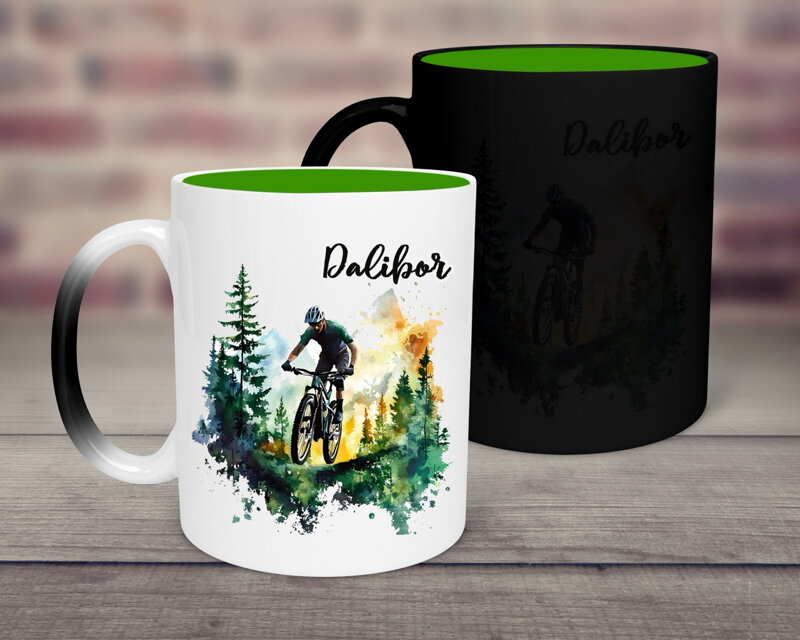 Magický hrnek Bike