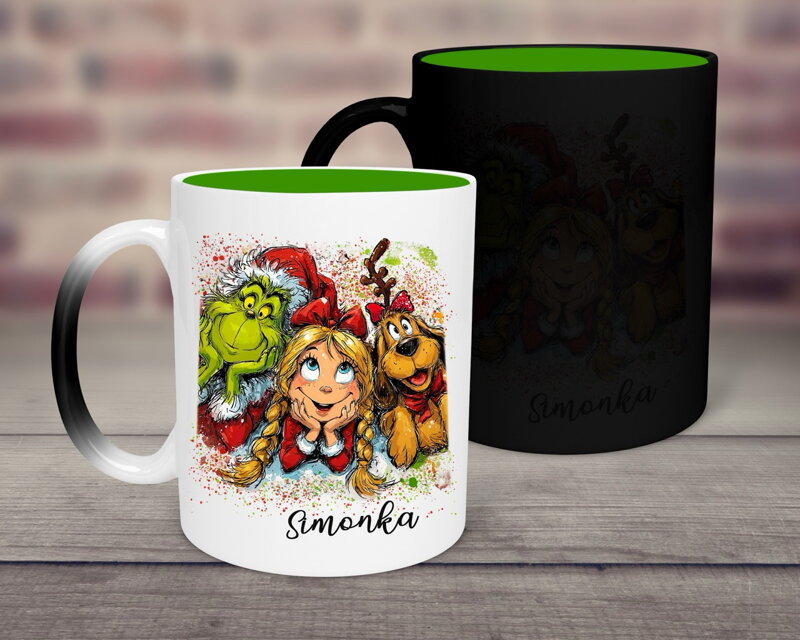 Magický hrnek Grinch 2