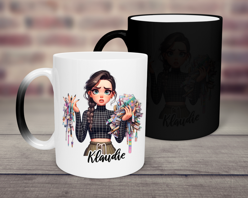 Magický hrnek Kancelář žena