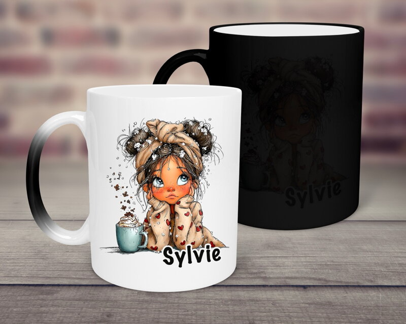 Magický hrnek Lady Coffee 2