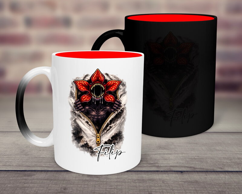 Magický hrnek Obrácený svět