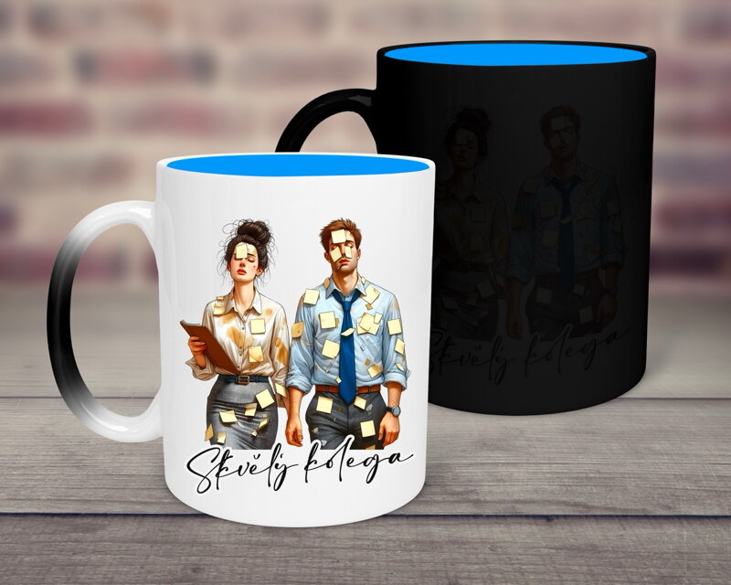 Magický hrnek Skvělý kolega / kolegyně