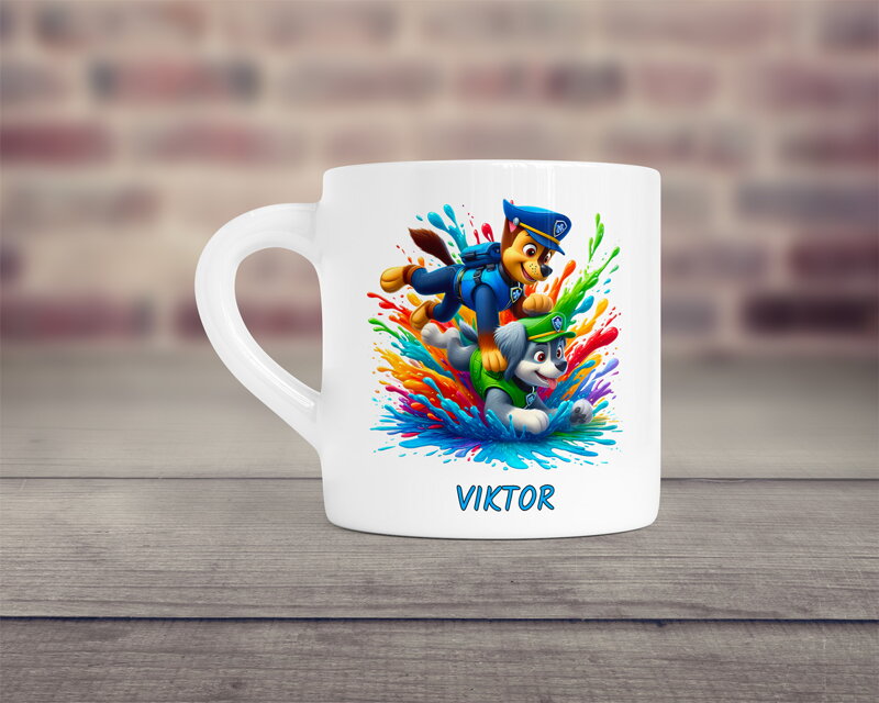 Malý hrnek Duhový pejsci