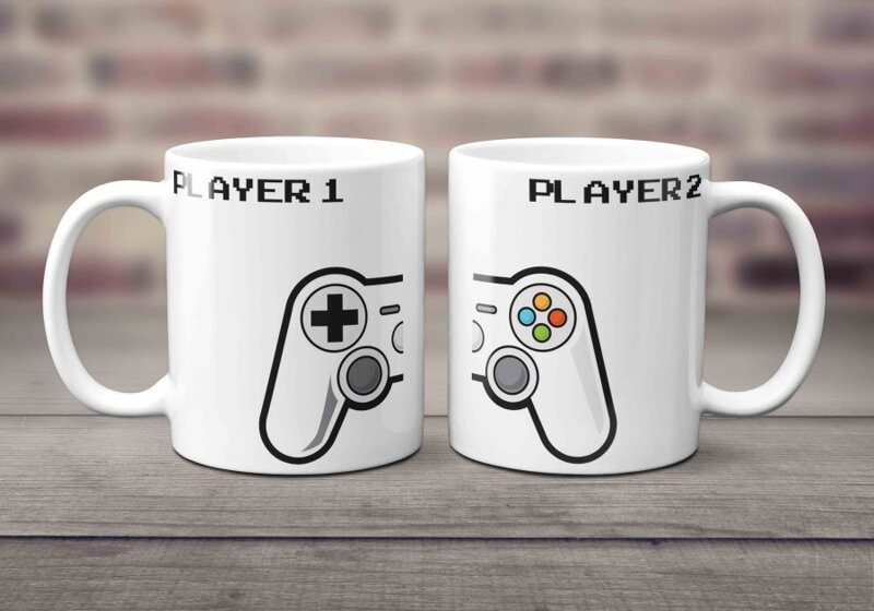 Keramické párové hrnky Players Keramické párové hrnky Players