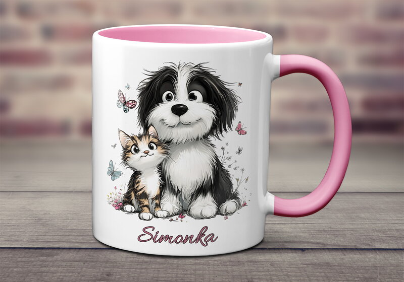 Hrnek Cat & Dog Hrnek Cat & Dog