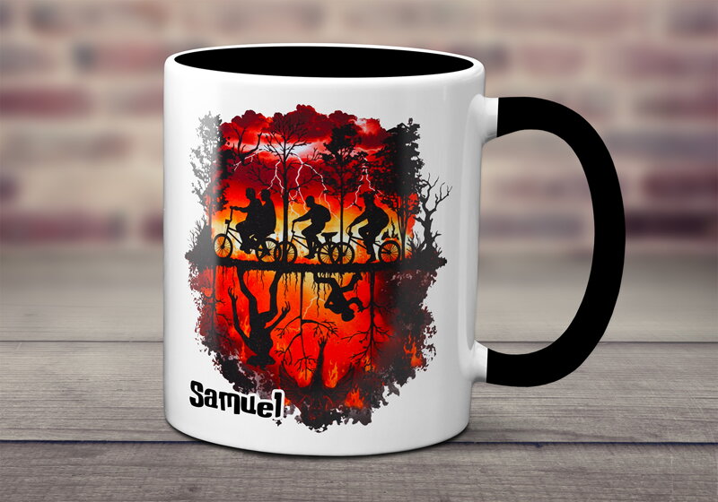 Keramický hrnek Obrácený svět