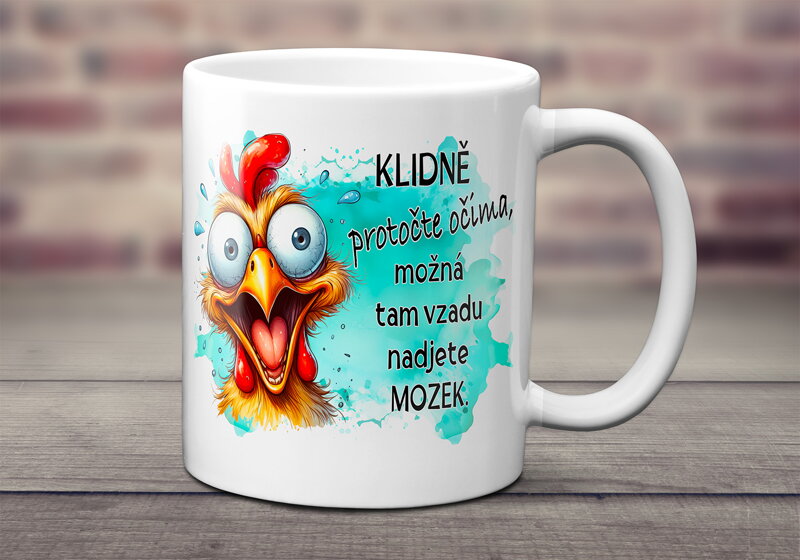 Keramický hrnek Protoč očima Keramický hrnek Protoč očima