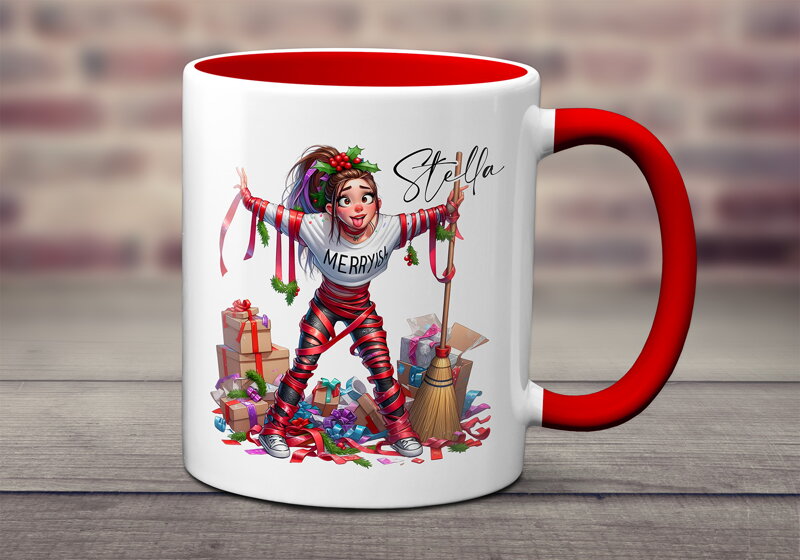 Hrnek Vánoční úklid