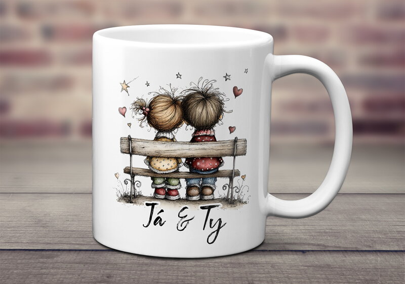 Keramický hrnek Valentýn