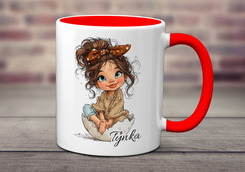 Hrnek Velikonoce Girl